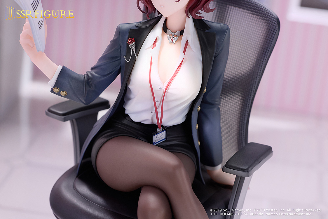 SSR FIGURE "The Idolmaster Shiny Colors" x "Mahjong Soul" Higuchi Madoka Effortless Work Ver. 1/7 Scale Figure