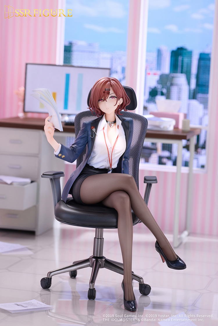 SSR FIGURE "The Idolmaster Shiny Colors" x "Mahjong Soul" Higuchi Madoka Effortless Work Ver. 1/7 Scale Figure