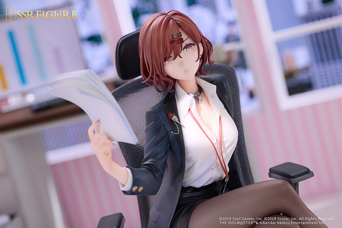 SSR FIGURE "The Idolmaster Shiny Colors" x "Mahjong Soul" Higuchi Madoka Effortless Work Ver. 1/7 Scale Figure