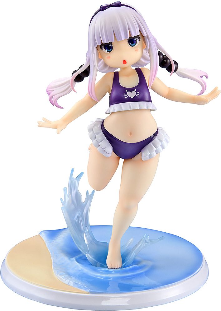 "Miss Kobayashi's Dragon Maid" Kanna Kamui Excited to Wear a Swimsuit at Home Ver. (Purple)