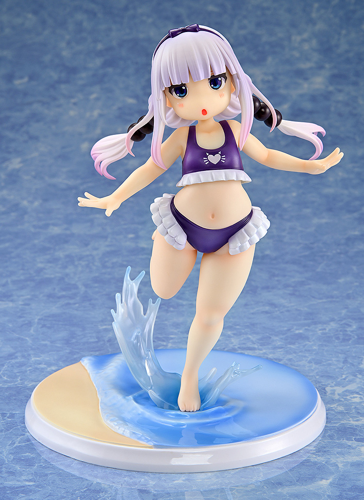 "Miss Kobayashi's Dragon Maid" Kanna Kamui Excited to Wear a Swimsuit at Home Ver. (Purple)