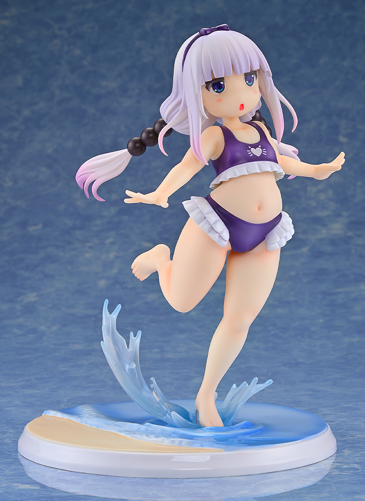 "Miss Kobayashi's Dragon Maid" Kanna Kamui Excited to Wear a Swimsuit at Home Ver. (Purple)