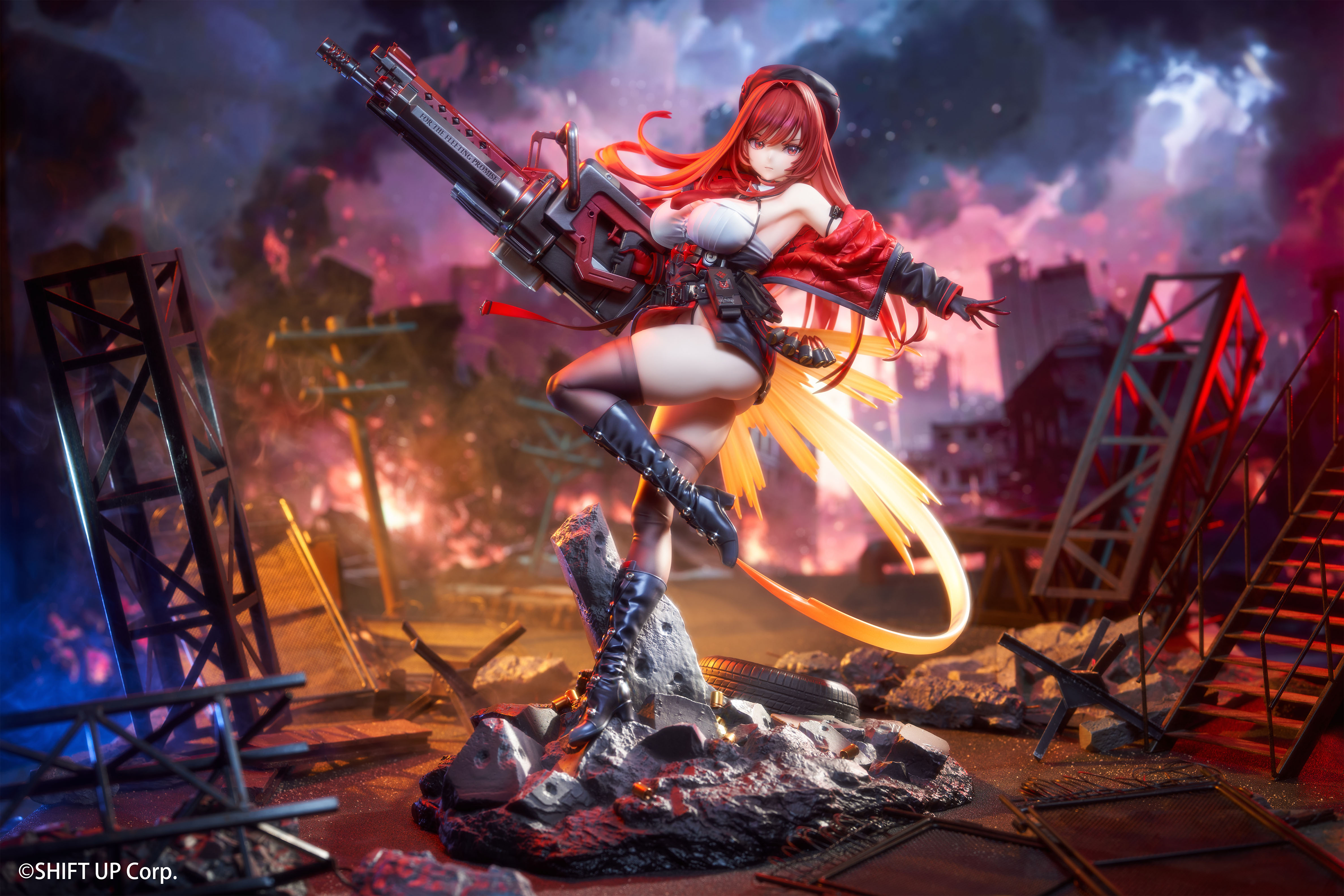 HOBBYSAKURA "GODDESS OF VICTORY: NIKKE" RAPI: RED HOOD 1/4 SCALE FIGURE DELUXE EDITION