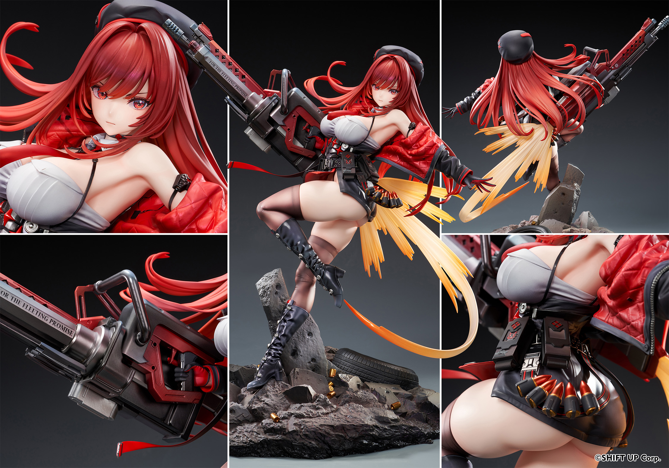 HOBBYSAKURA "GODDESS OF VICTORY: NIKKE" RAPI: RED HOOD 1/4 SCALE FIGURE DELUXE EDITION