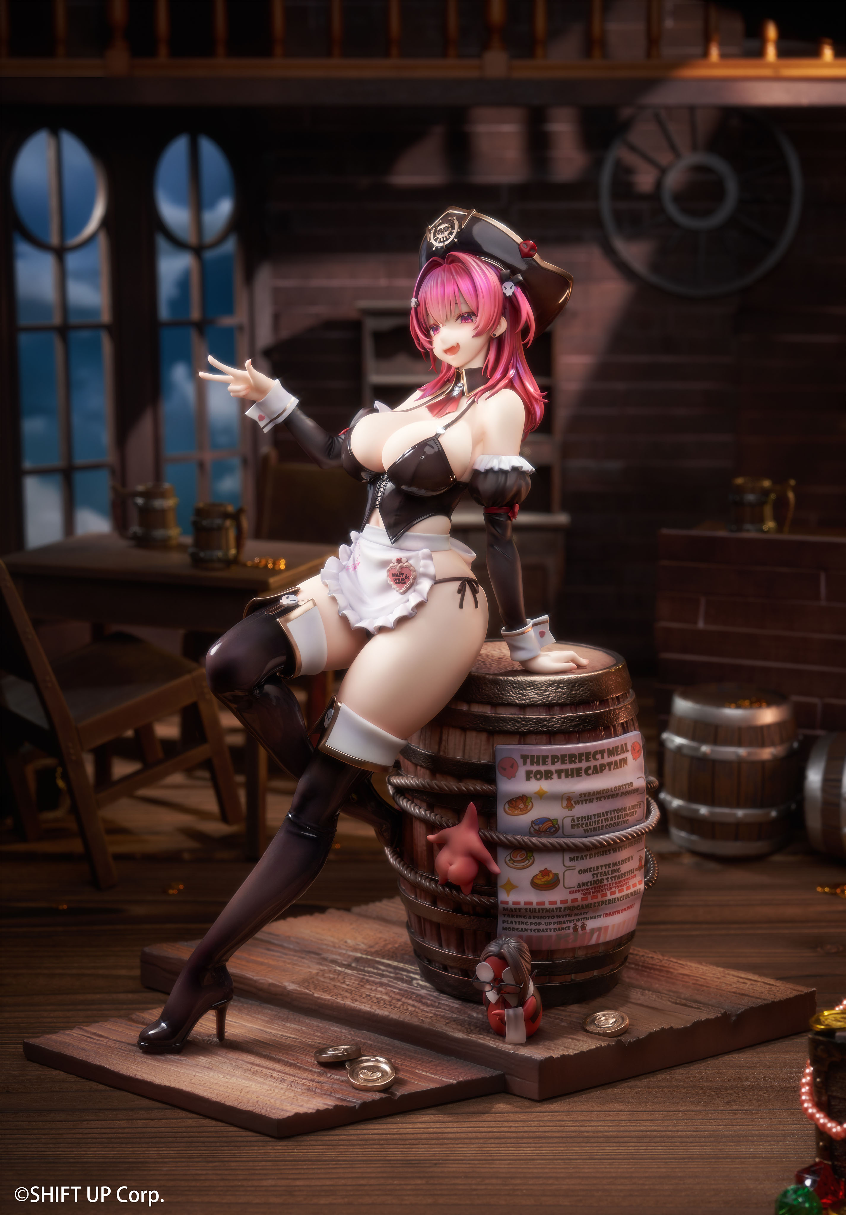 HOBBYSAKURA "GODDESS OF VICTORY: NIKKE" MAST: ROMANTIC MAID 1/4 SCALE FIGURE DELUXE EDITION