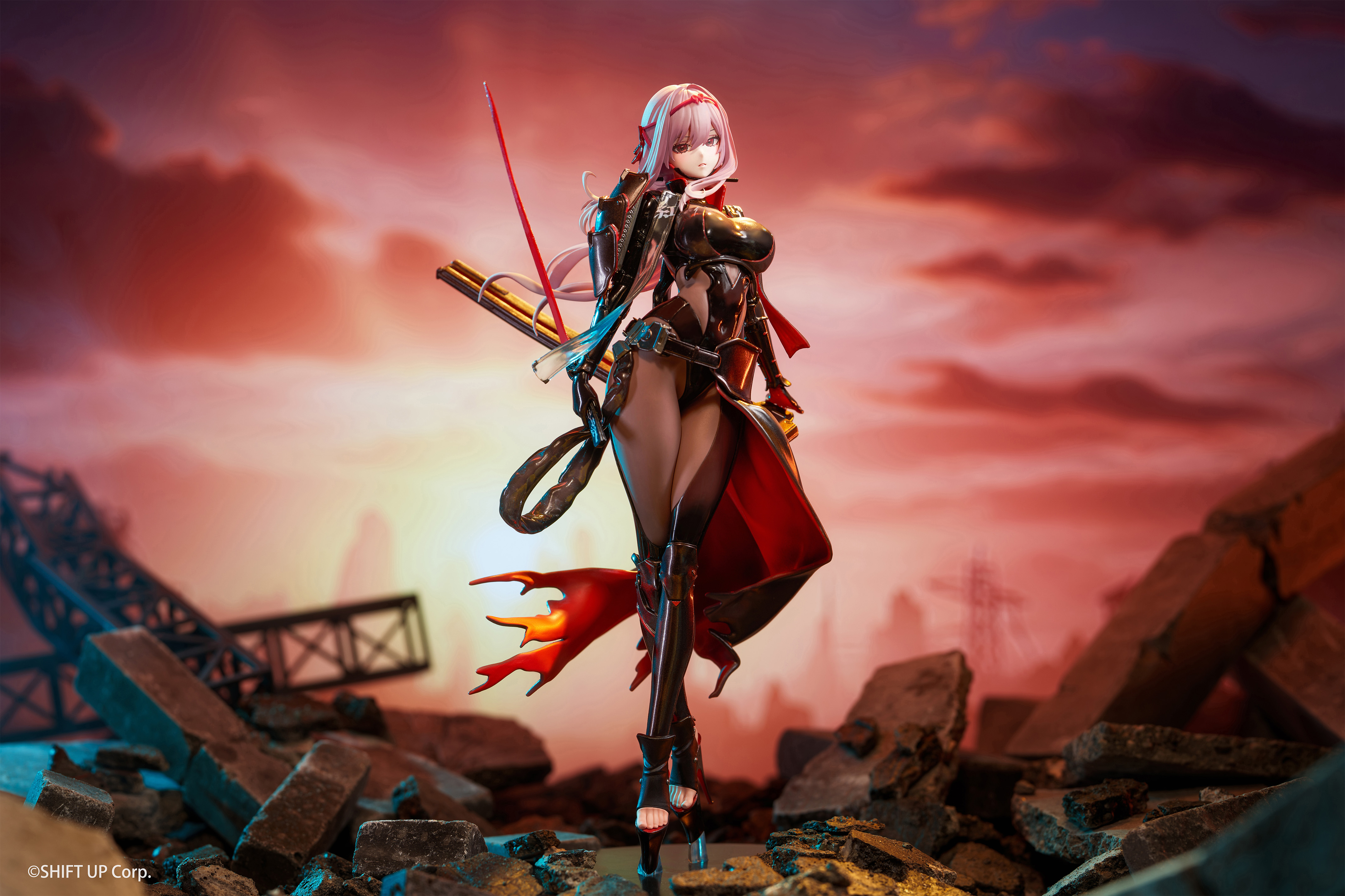 HOBBYSAKURA "GODDESS OF VICTORY: NIKKE" SCARLET: BLACK SHADOW 1/10 SCALE FIGURE