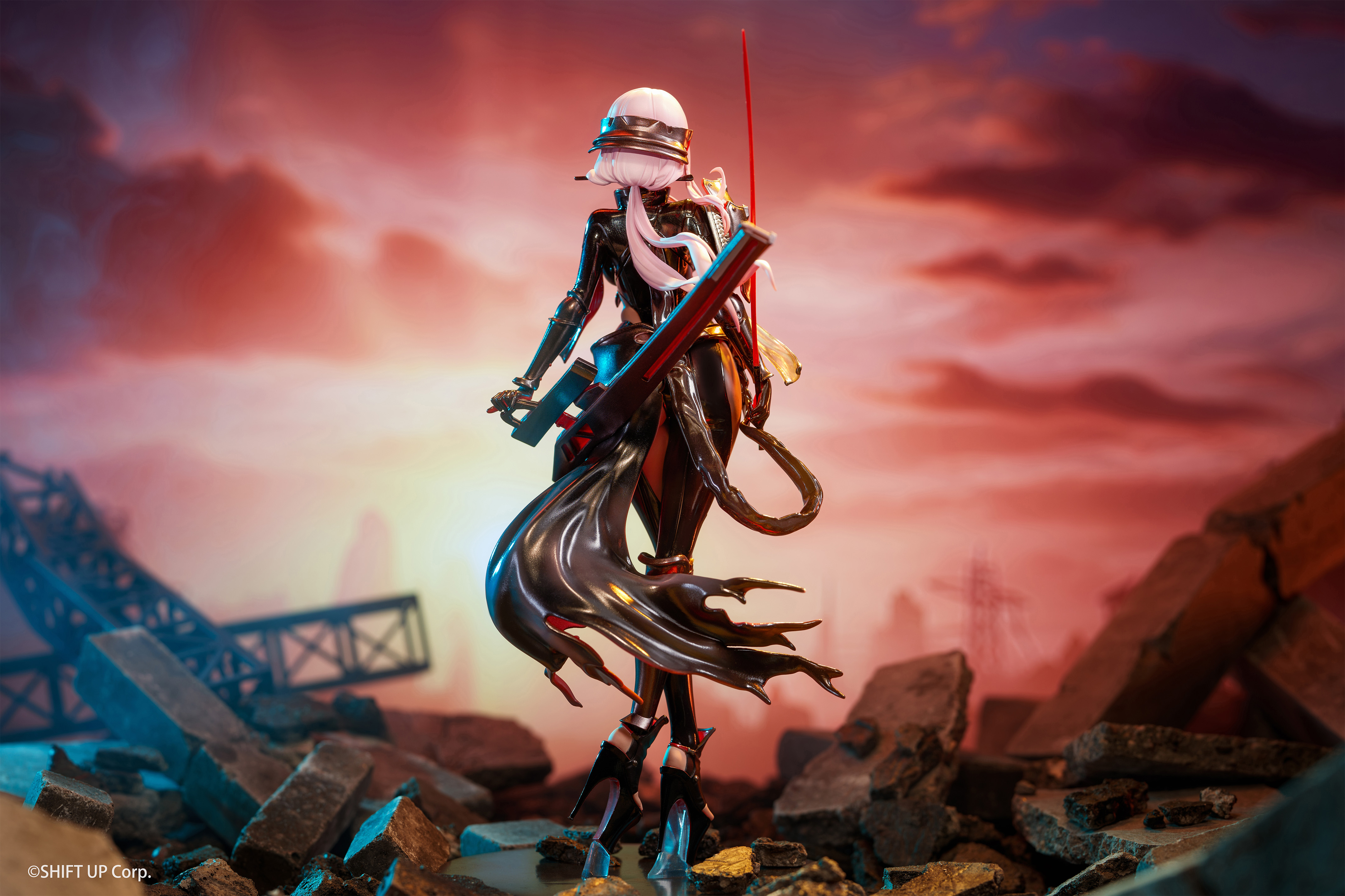 HOBBYSAKURA "GODDESS OF VICTORY: NIKKE" SCARLET: BLACK SHADOW 1/10 SCALE FIGURE