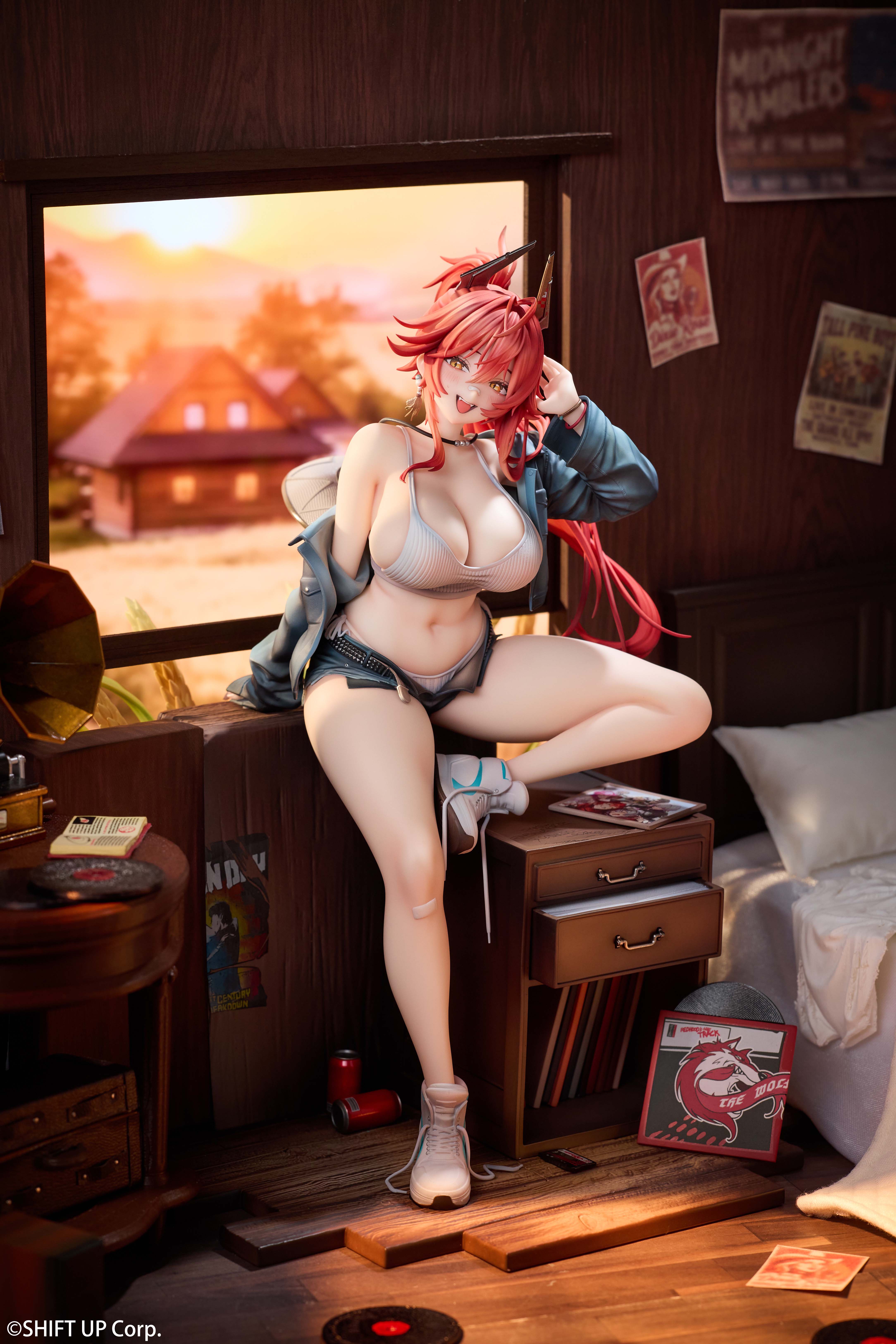 HOBBYSAKURA "GODDESS OF VICTORY: NIKKE" RED HOOD RETRO DAYS 1/7 SCALE FIGUR NORMAL EDITION