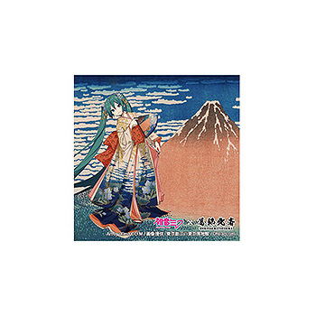 Hatsune Miku x Hokusai Katsushika iXima Sticker Fine Wind, Clear Morning