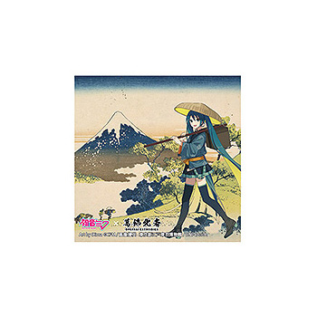 Hatsune Miku x Hokusai Katsushika iXima Sticker Inume Pass in Kai Province