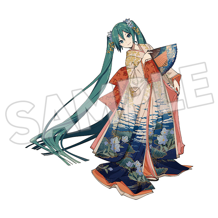 Hatsune Miku x Hokusai Katsushika Plushie Mountain