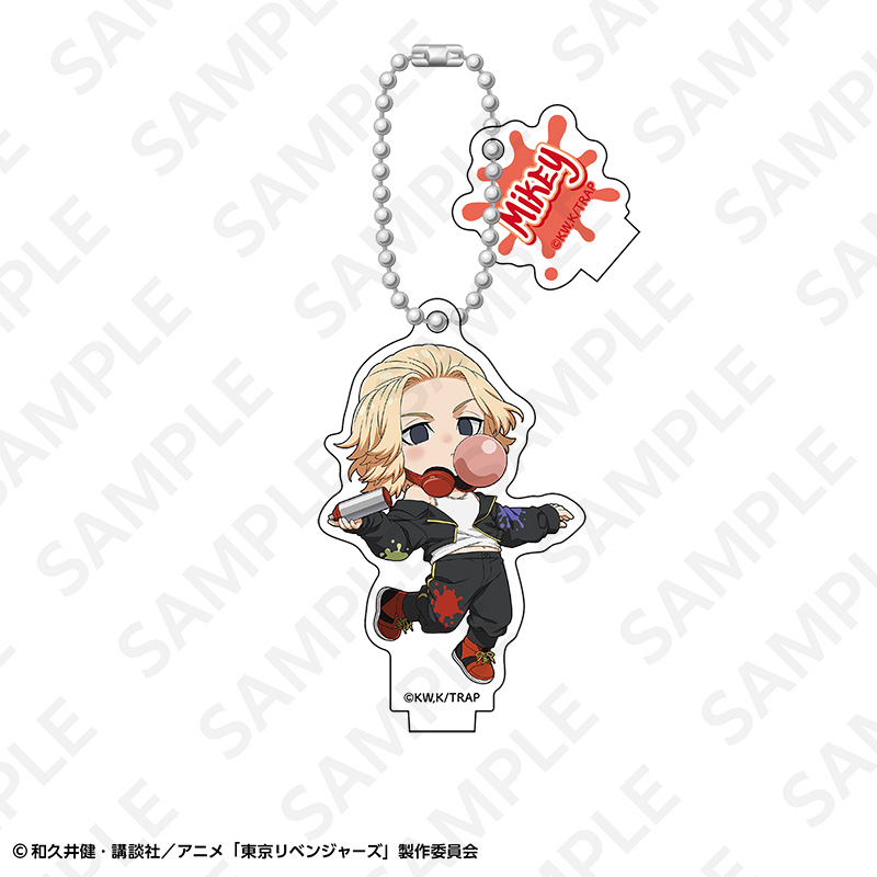 "Tokyo Revengers" Acrylic Stand Key Chain Graffiti Ver. Mikey