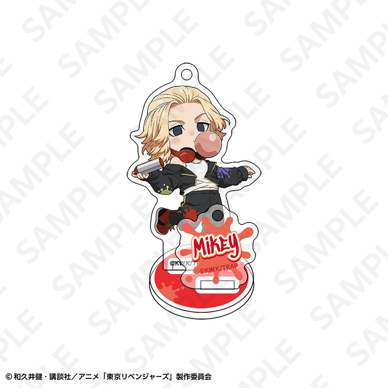 "Tokyo Revengers" Acrylic Stand Key Chain Graffiti Ver. Mikey