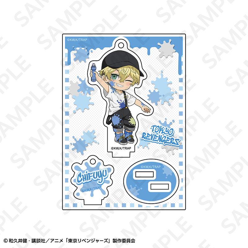 "Tokyo Revengers" Acrylic Stand Key Chain Graffiti Ver. Chifuyu
