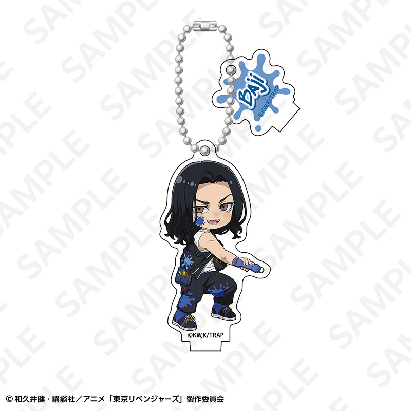 "Tokyo Revengers" Acrylic Stand Key Chain Graffiti Ver. Baji