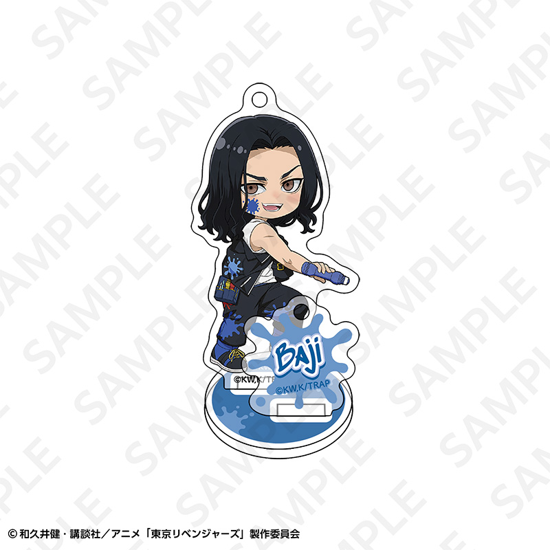 "Tokyo Revengers" Acrylic Stand Key Chain Graffiti Ver. Baji