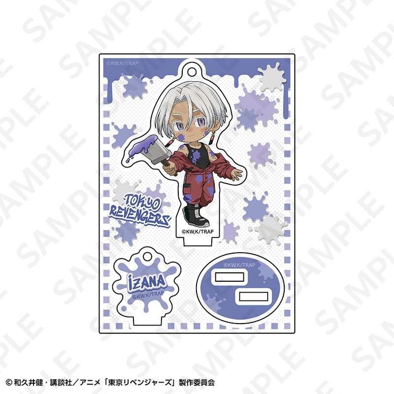"Tokyo Revengers" Acrylic Stand Key Chain Graffiti Ver. Izana