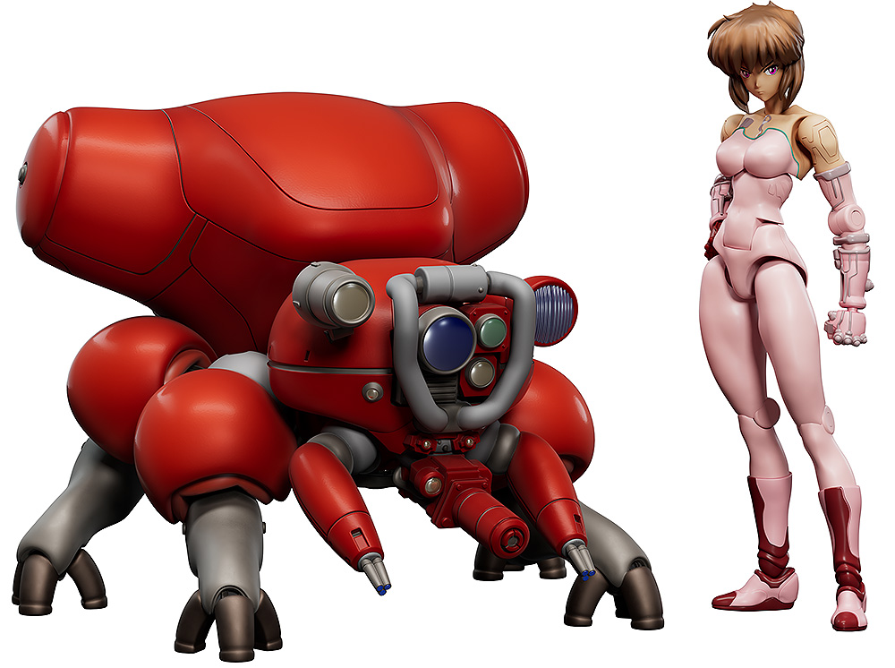 "Ghost in the Shell" (Original) PLAMAX minimum factory MF-94 Kusanagi Motoko with Fuchikoma