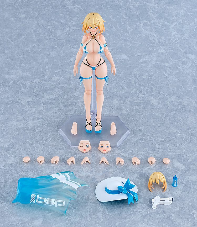 figma "BUNNY SUIT PLANNING" Sophia F. Shirring Swimsuit Ver.