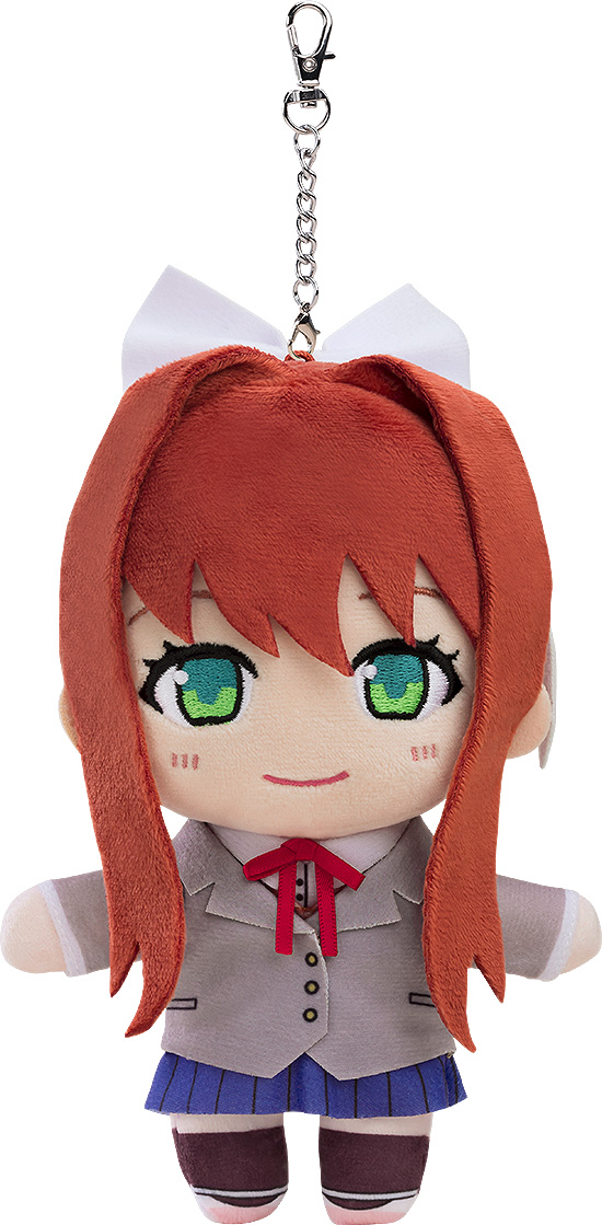 "Doki Doki Literature Club!" Plushie Keychain Monika