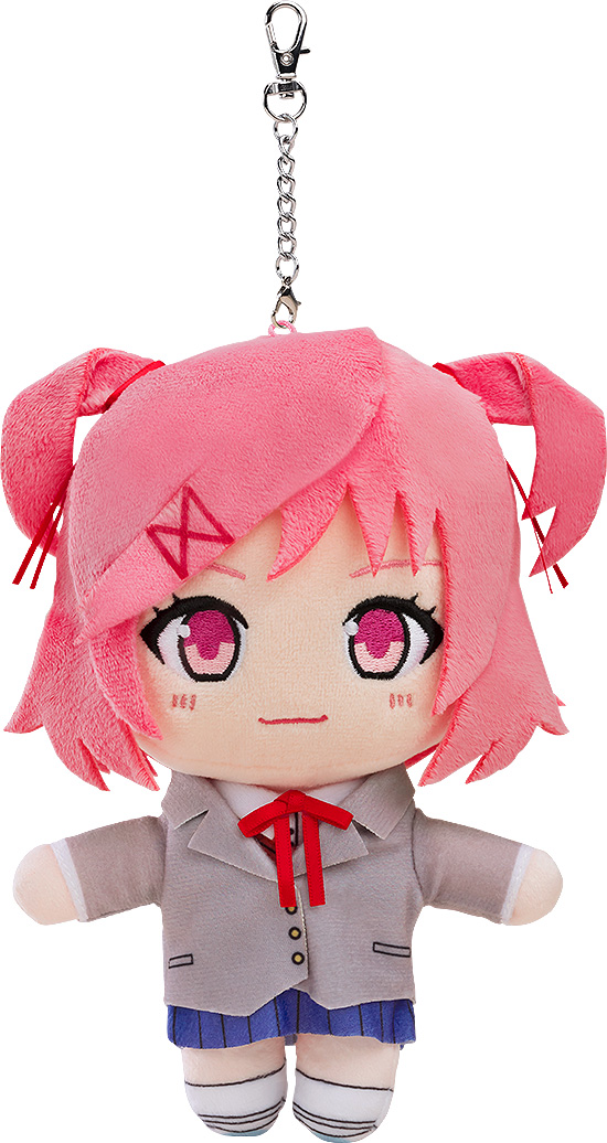 "Doki Doki Literature Club!" Plushie Keychain Natsuki