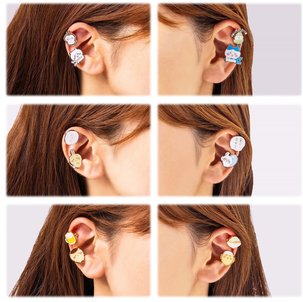 [Pre-order] "Chiikawa" Ear cuffs set