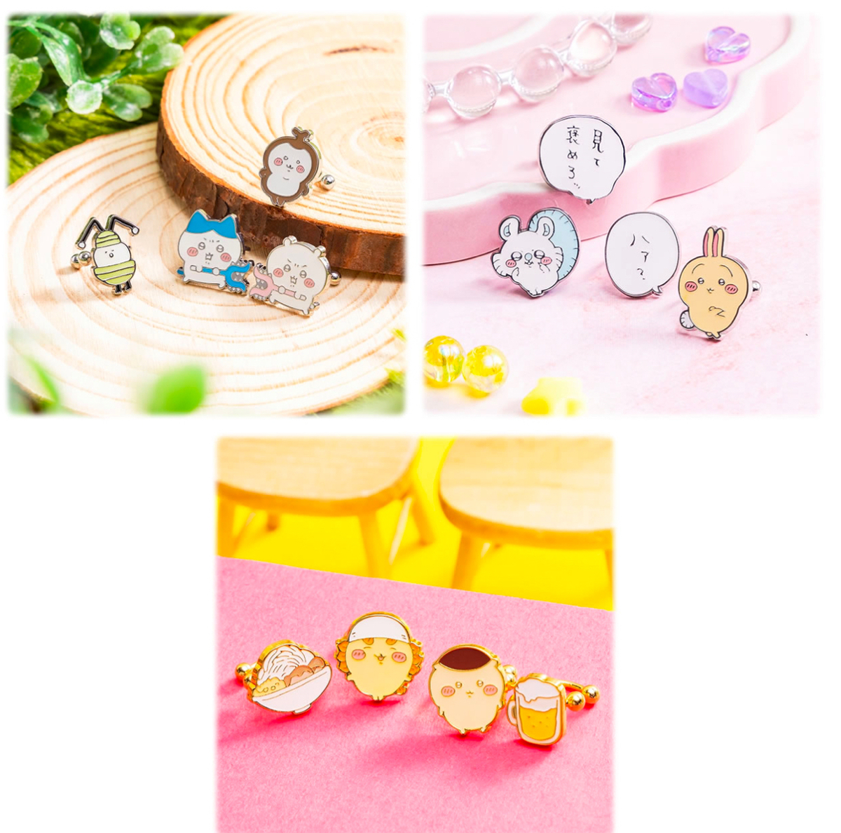 [Pre-order] "Chiikawa" Ear cuffs set