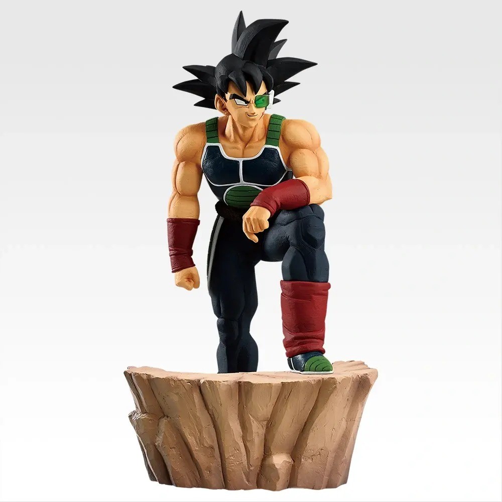 D Prize Bardock MASTERLISE with foot on rock about 25 cm
