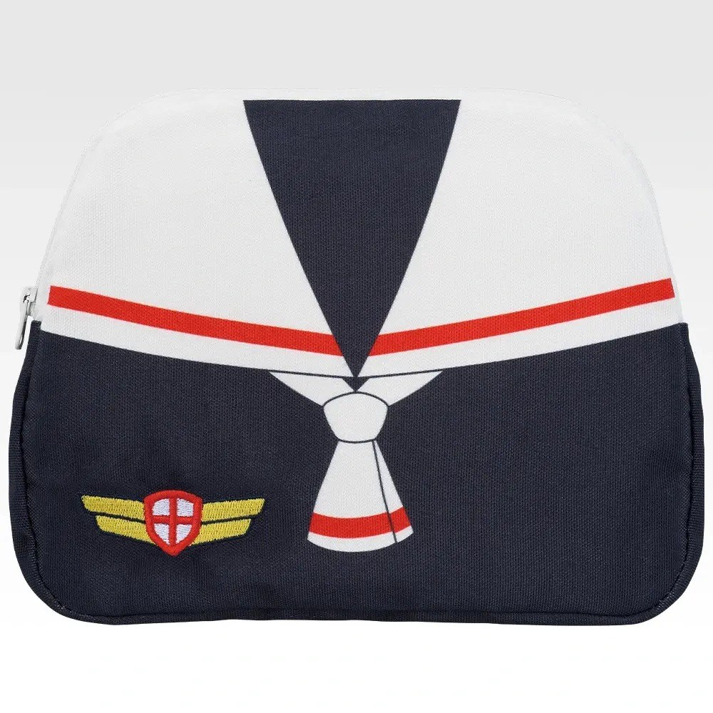 Ichiban Kuji Cardcaptor Sakura C Prize Tomoeda Elementary School uniform pouch in navy with sailor collar