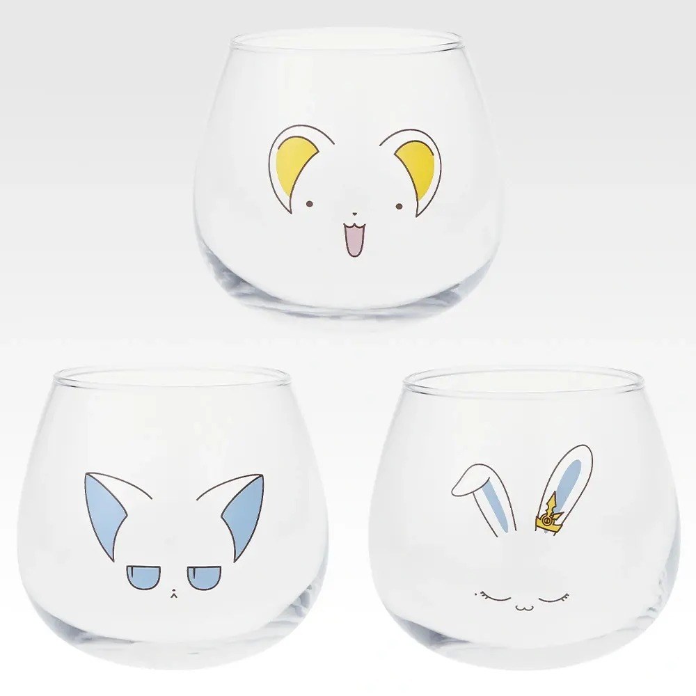 Ichiban Kuji Cardcaptor Sakura D Prize wobbly face glasses with Kero-chan Spinel Sun and Momo faces