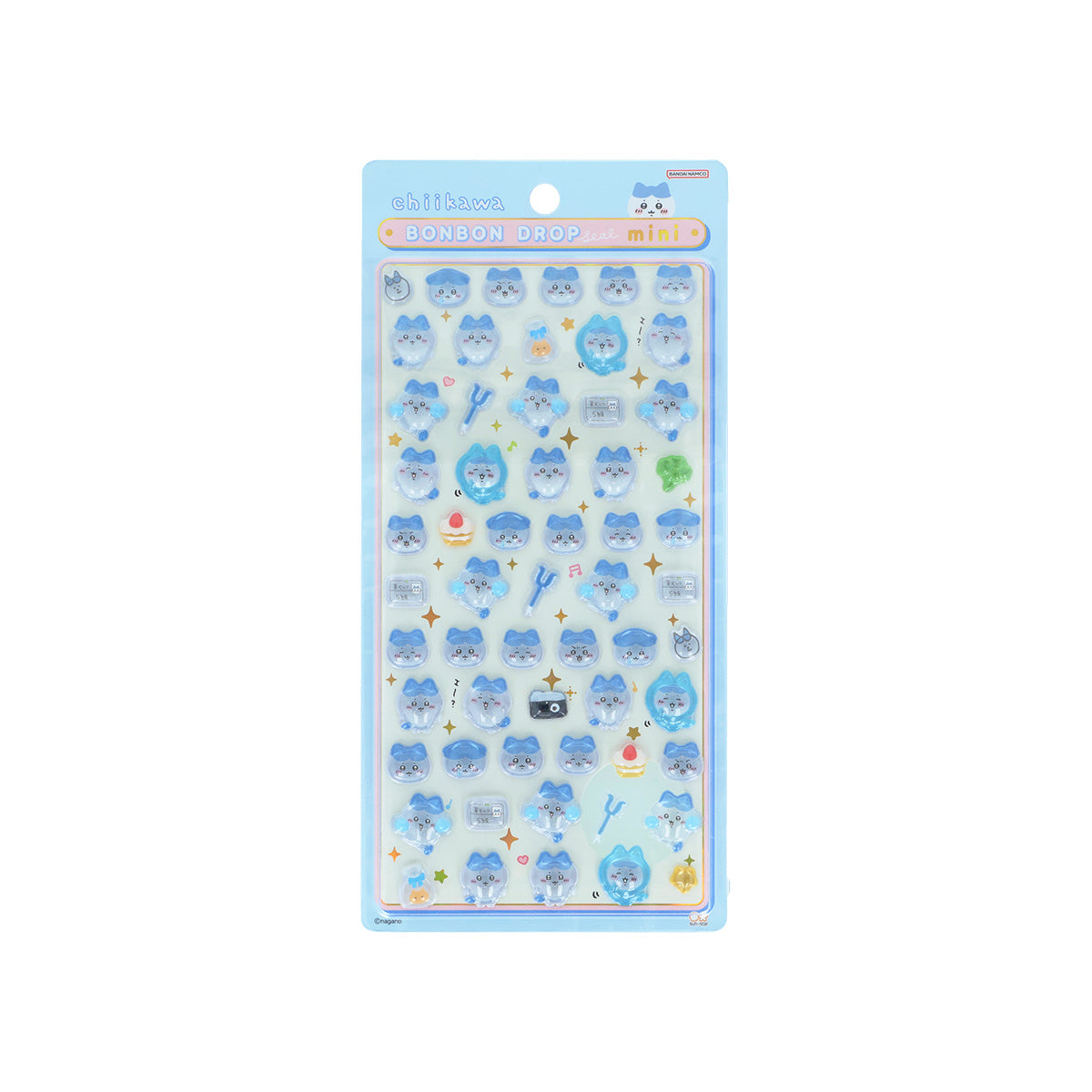 Chiikawa Bonbon Drop Sticker Mini sheet featuring Hachiware