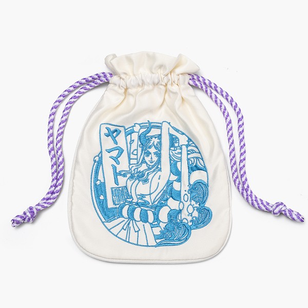 One Piece Yamato Smooth Embroidered Drawstring Pouch