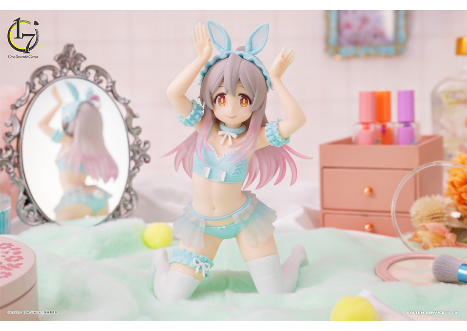 [Pre-order] "Onimai: I'm now your sister!" One-Seventh Carat Figure Mahiro Oyama Pastel Bunny Ver. blue