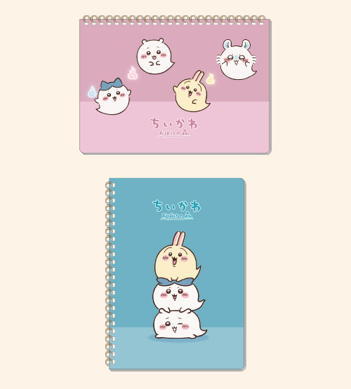 [Pre-order] "Chiikawa" x Fuji TV - Forest of Ghosts - Ring Notebook (2 Types)