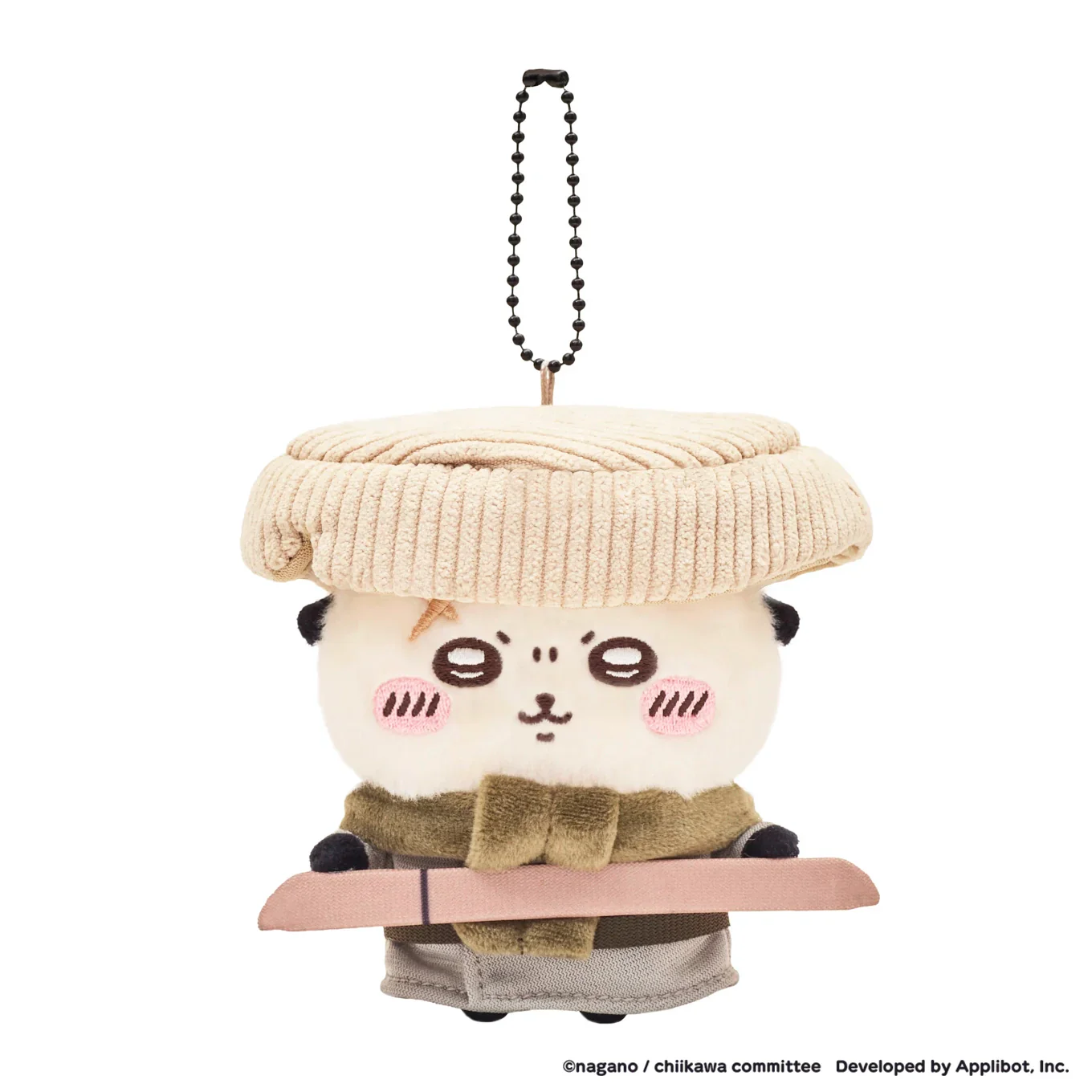 [Pre-order] "Chiikawa" Chiikawa Pocket Edo Plush Mascot - Rakko