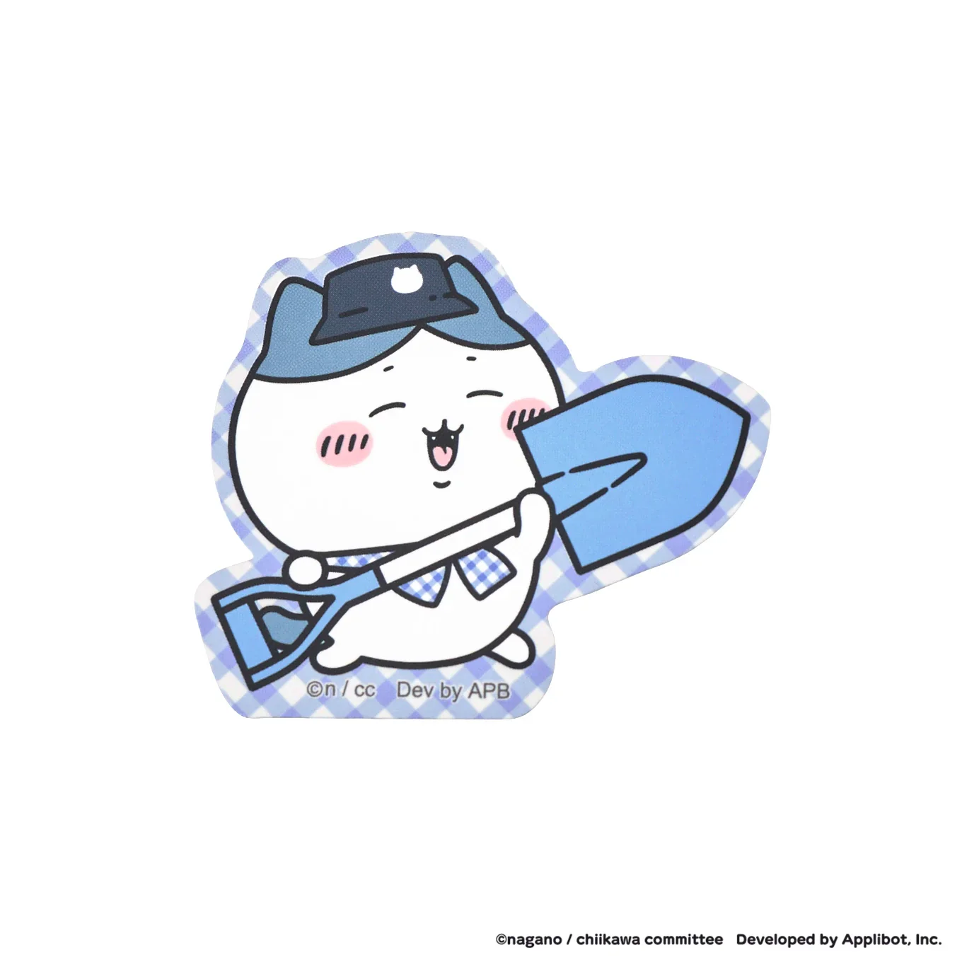 [Pre-order] "Chiikawa" Chiikawa Pocket Pinic Sticker that can be stick on phone - Hachiware