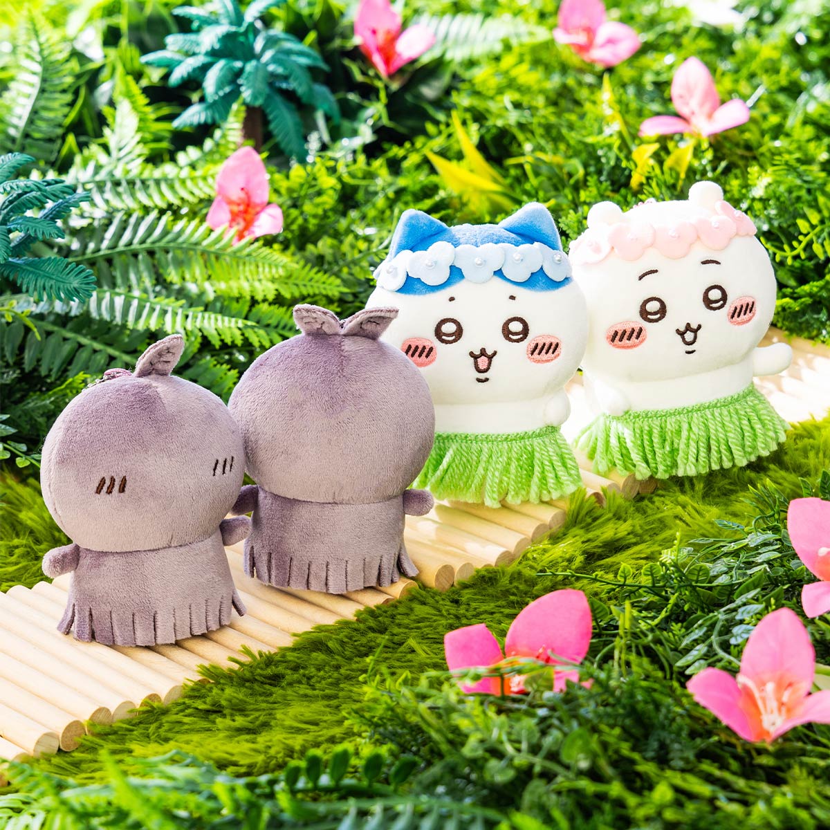 [Pre-order] Chiikawa Movie Chiikawa Mermaid Island Plush Mascot - Rakko