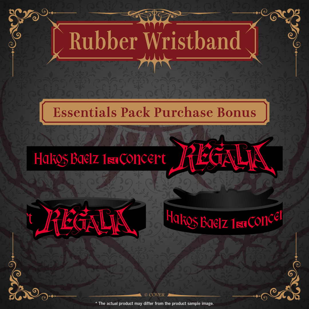 【Advanced shipping】Hakos Baelz 1st Concert “REGALIA” Concert Merch (EN)