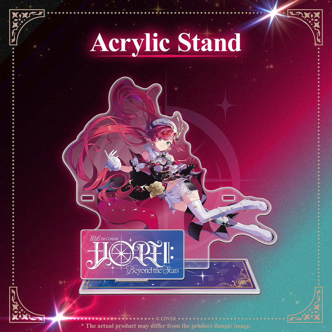 [Secondary order] IRyS 1st Concert “HOPE ll: Beyond the Stars” Concert Merch (EN)