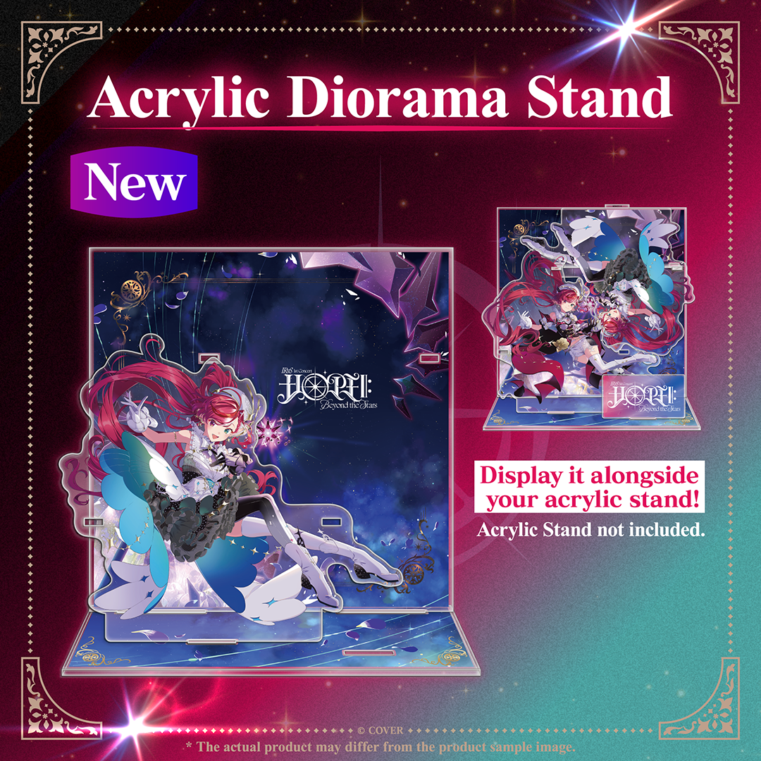 [Secondary order] IRyS 1st Concert “HOPE ll: Beyond the Stars” Concert Merch (EN)