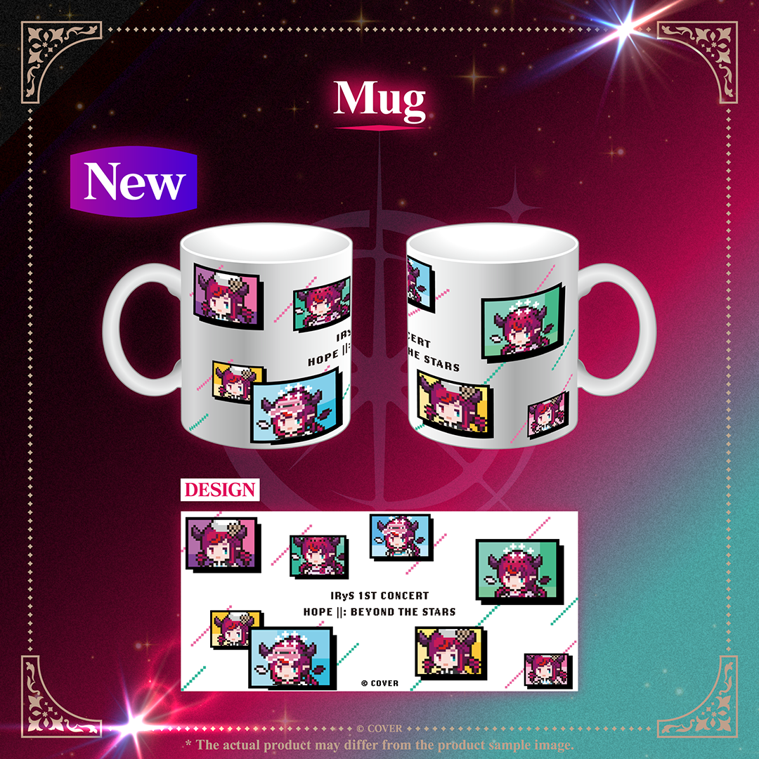 [Secondary order] IRyS 1st Concert “HOPE ll: Beyond the Stars” Concert Merch (EN)