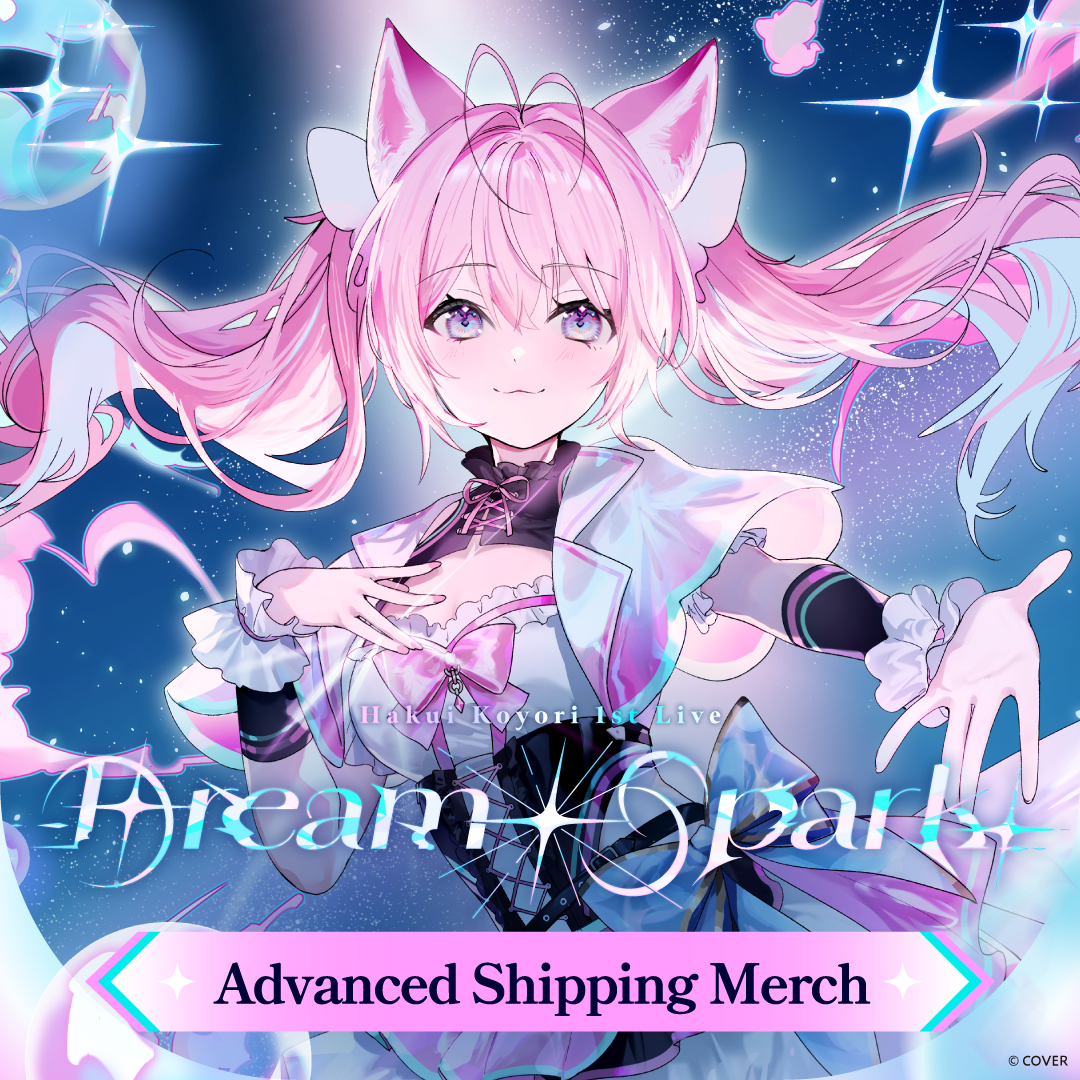 [Advanced shipping] Hakui Koyori 1st Live “Dream Spark” Concert Merch English cover