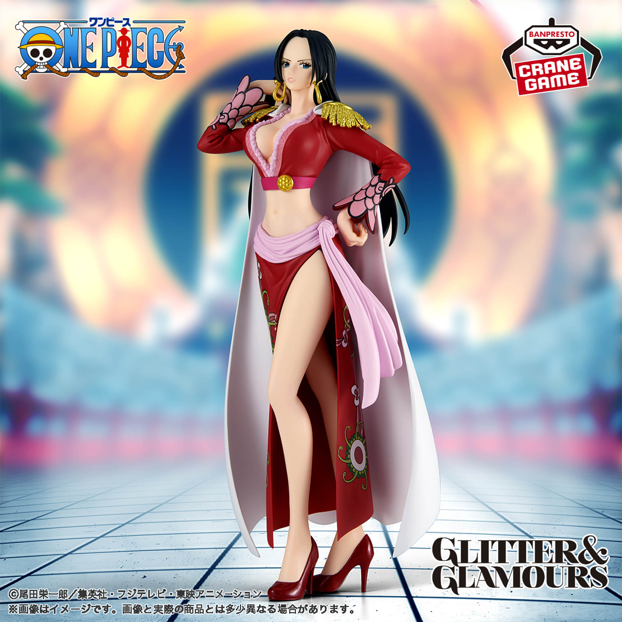 ≪2389f≫　鉄御納戸色　紋意匠　正絹道行コート　躾糸付き未使用　 ONE PIECE GLITTER\u0026GLAMOURS ジュエリー・ボニー 4点