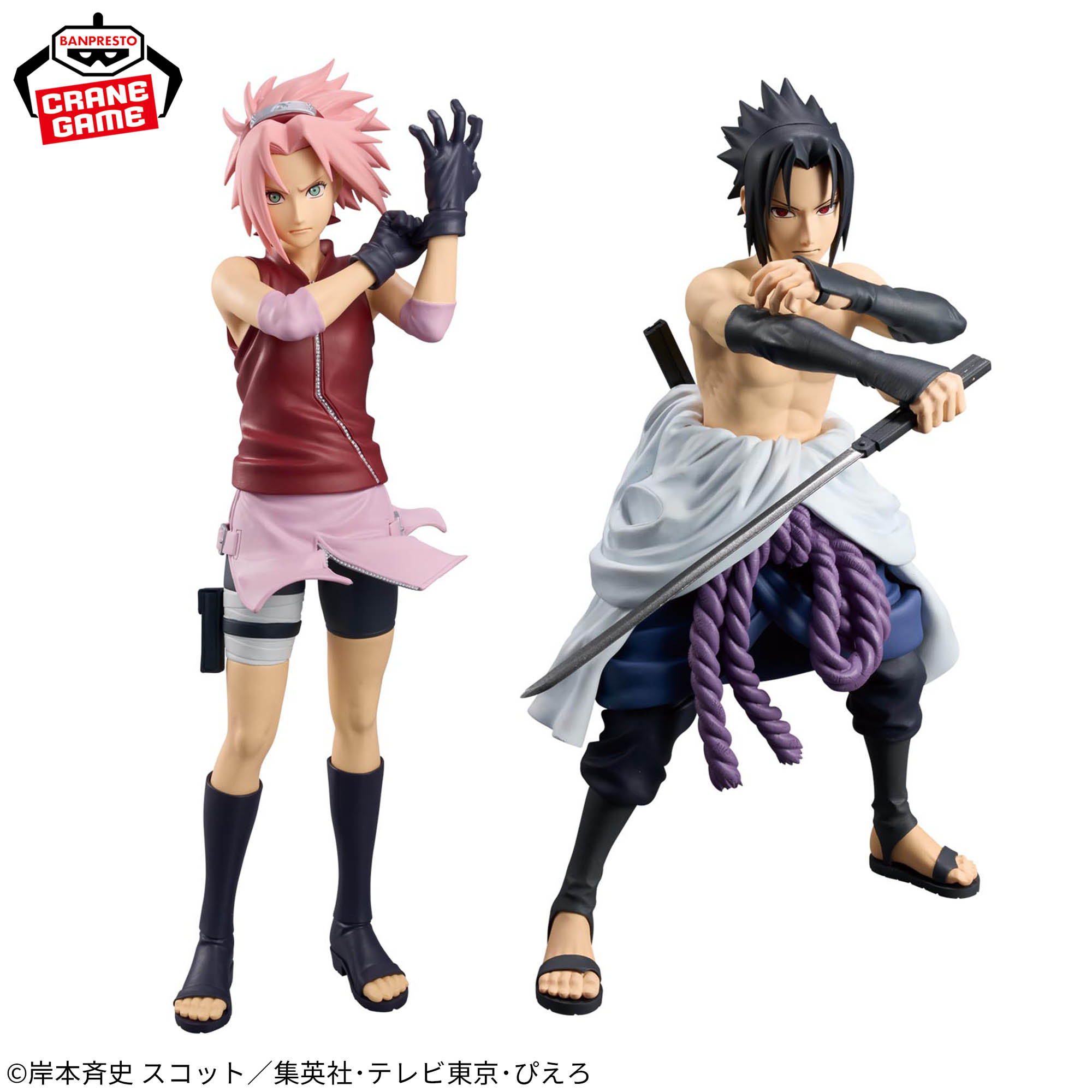 [Pre-order] Banpresto "NARUTO Shippuden" Grandista -HARUNO SAKURA & UCHIHA SASUKE-