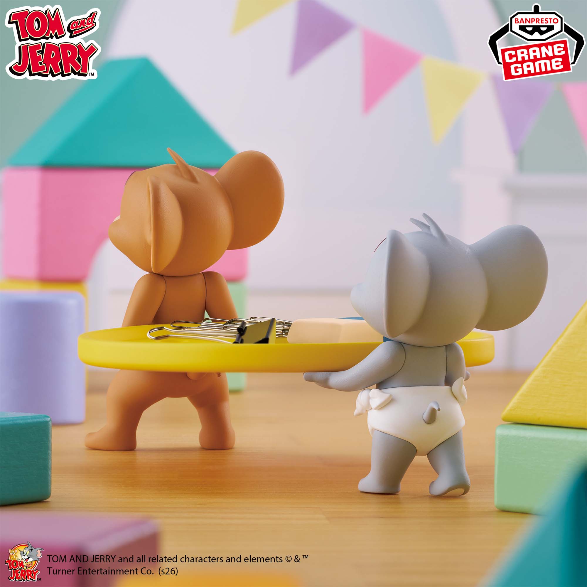 [Pre-order] Banpresto "Tom and Jerry" FigLife! Jerry & Tuffy vol.2