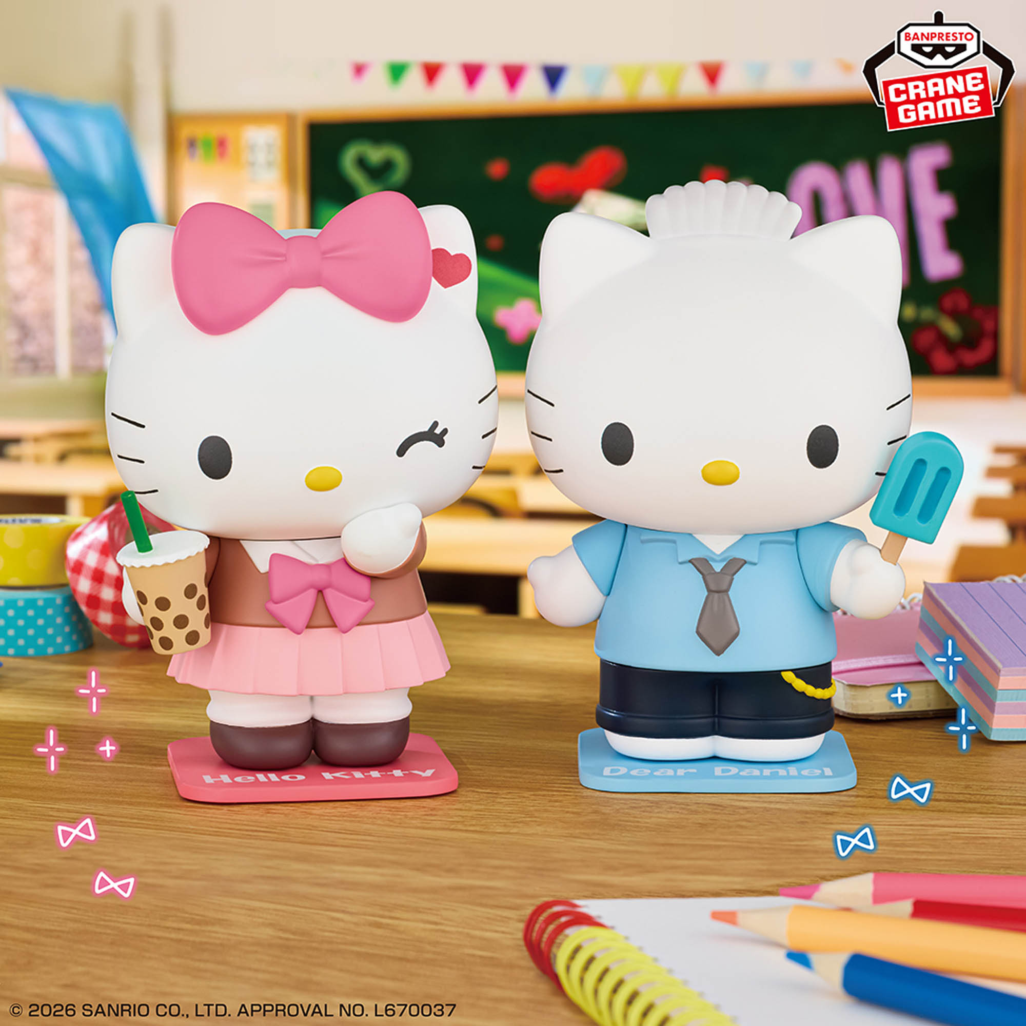 [Pre-order] Banpresto Sanrio Characters Cosplay Figure Collection ~Hello Kitty & Dear Daniel~