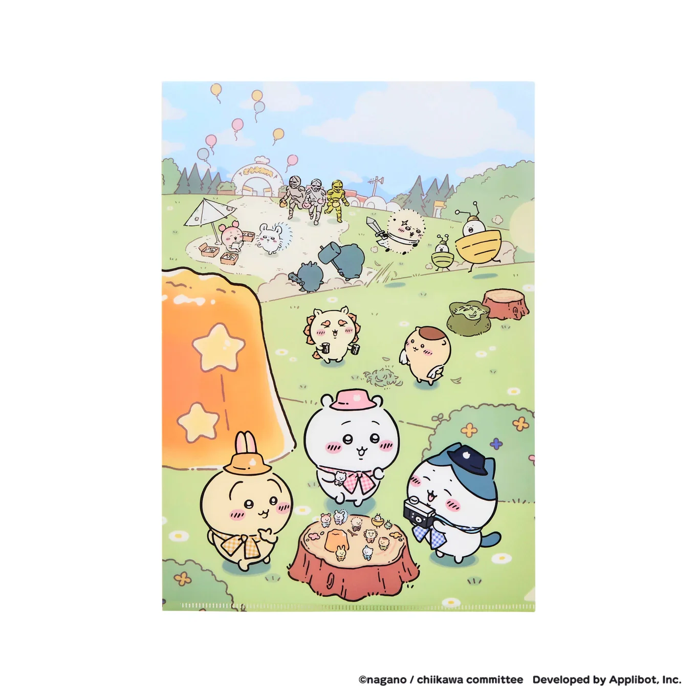 [Pre-order] "Chiikawa" Chiikawa Pocket Pinic Clear File