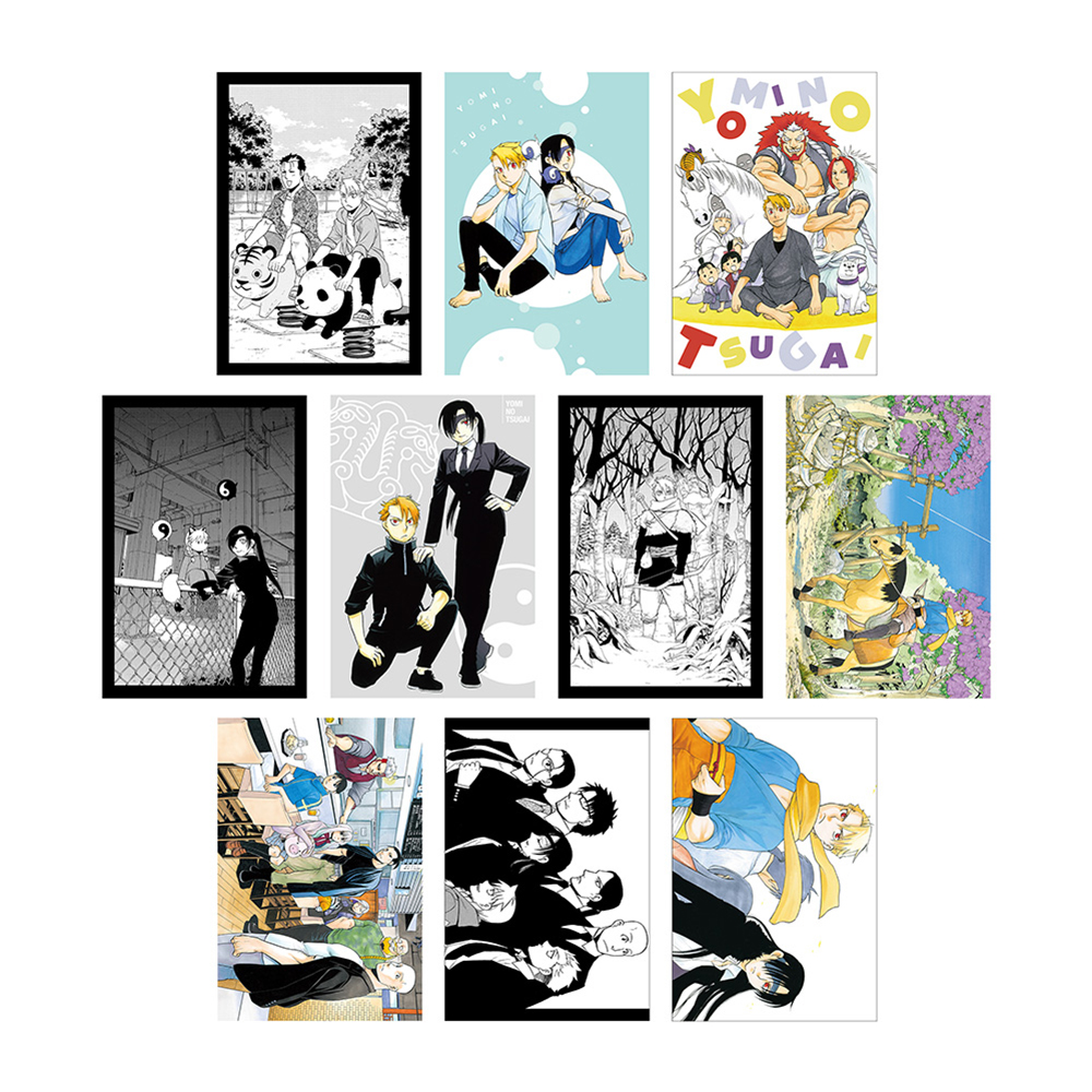 [Pre-order] (Limited) "Fullmetal Alchemist x Yomi no Tsugai/ Daemons of the Shadow Realm" exhibition  - "Yomi no Tsugai/ Daemons of the Shadow Realm" Trading Postcard Set of 2 (A)