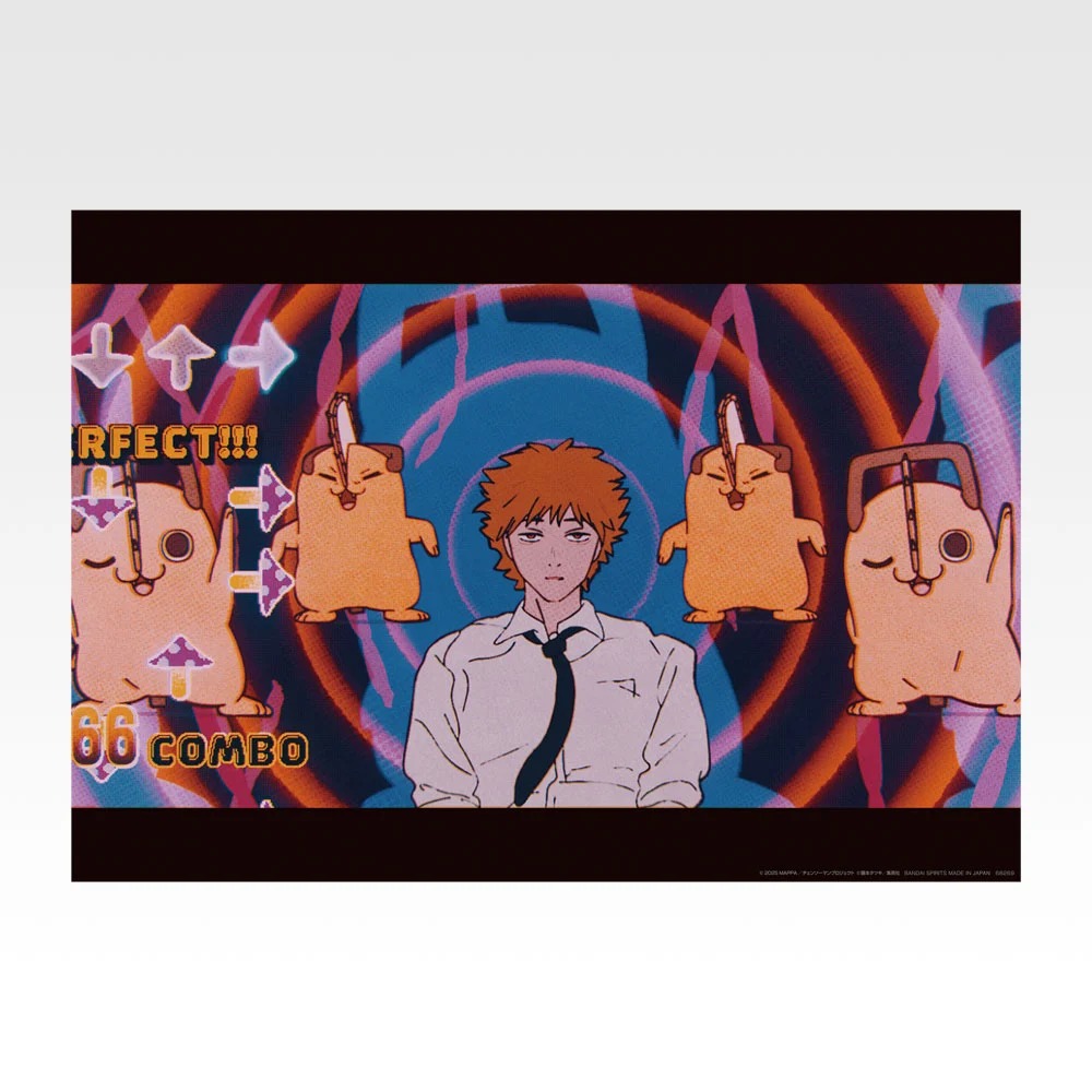 [Pre-order] BANDAI Ichiban Kuji Theatrical Version "Chainsaw Man: Reze Arc" 2nd Edition - Prize H - A3 Clear Poster - Denji