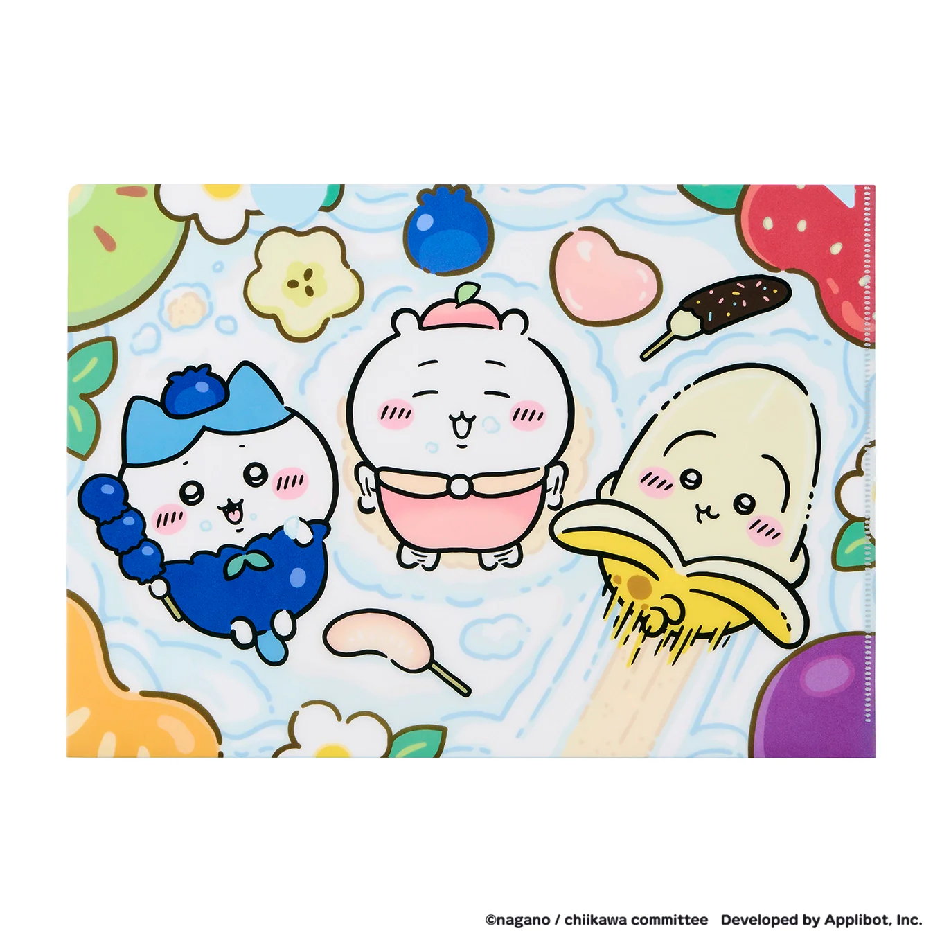 [Pre-order] "Chiikawa" Chiikawa Pocket Fruit A4 Clear File